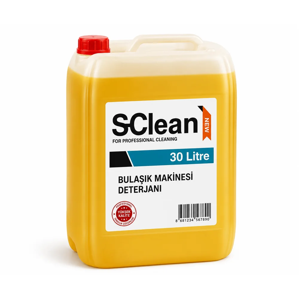 SClean Endüstriyel Bulaşık Makinesi Deterjanı