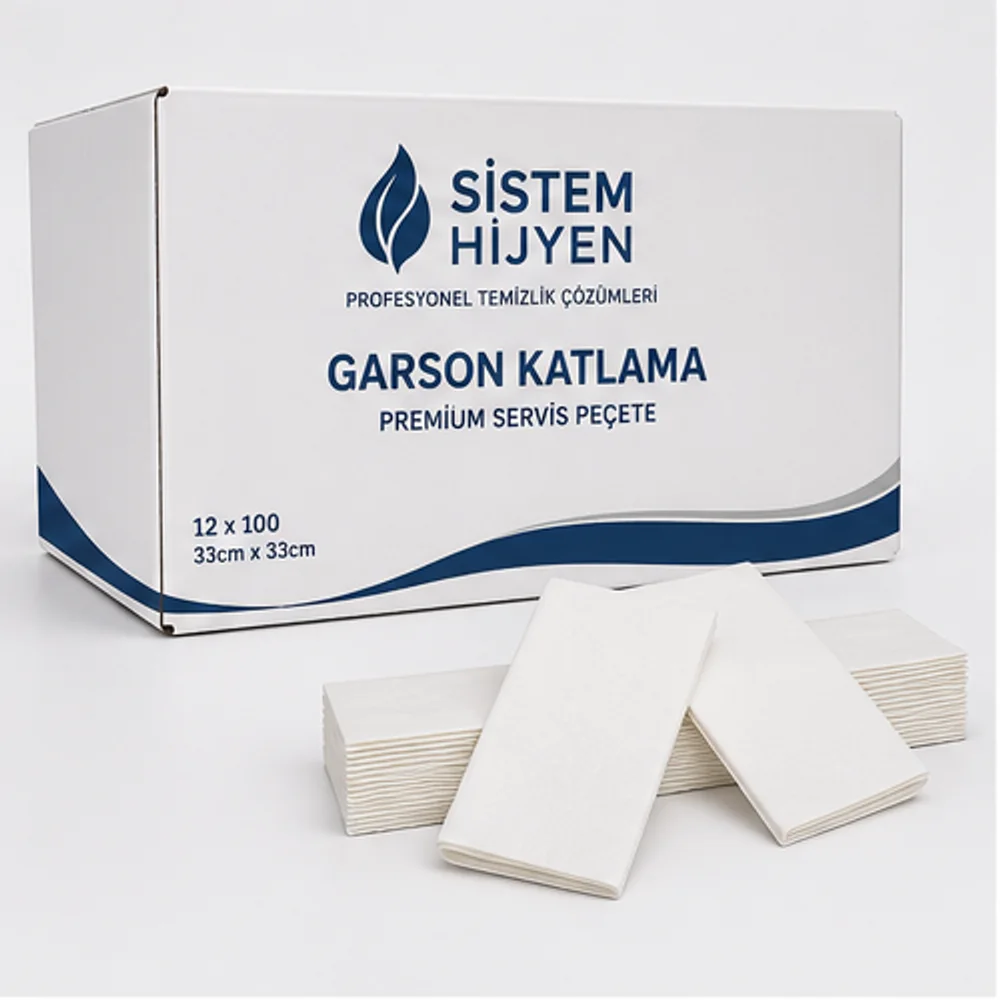 Garson Katlama Servis Peçetesi